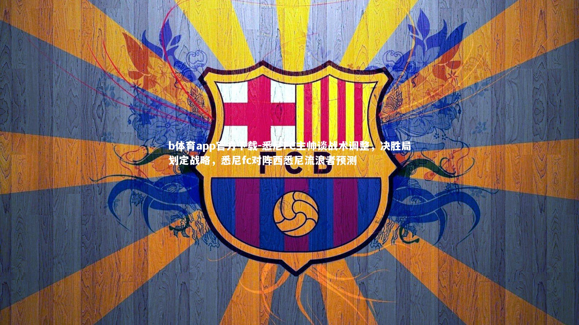 b体育app官方下载-悉尼FC主帅谈战术调整，决胜局划定战略，悉尼fc对阵西悉尼流浪者预测